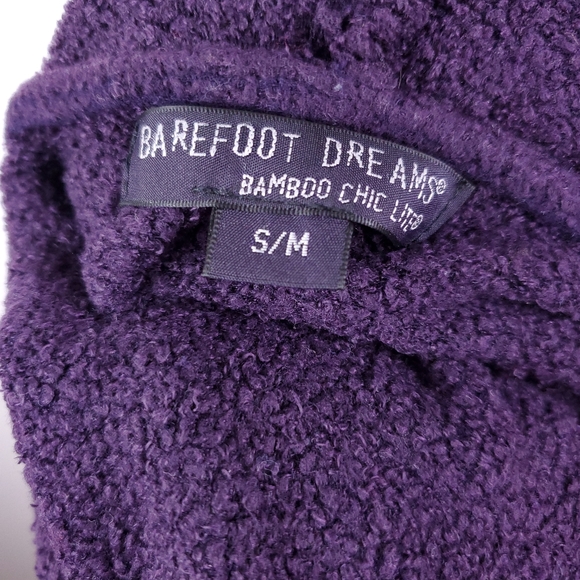Barefoot Dreams Bamboo Chic Lite Open Cardigan Sweater in Purple - Picture 2 of 7
